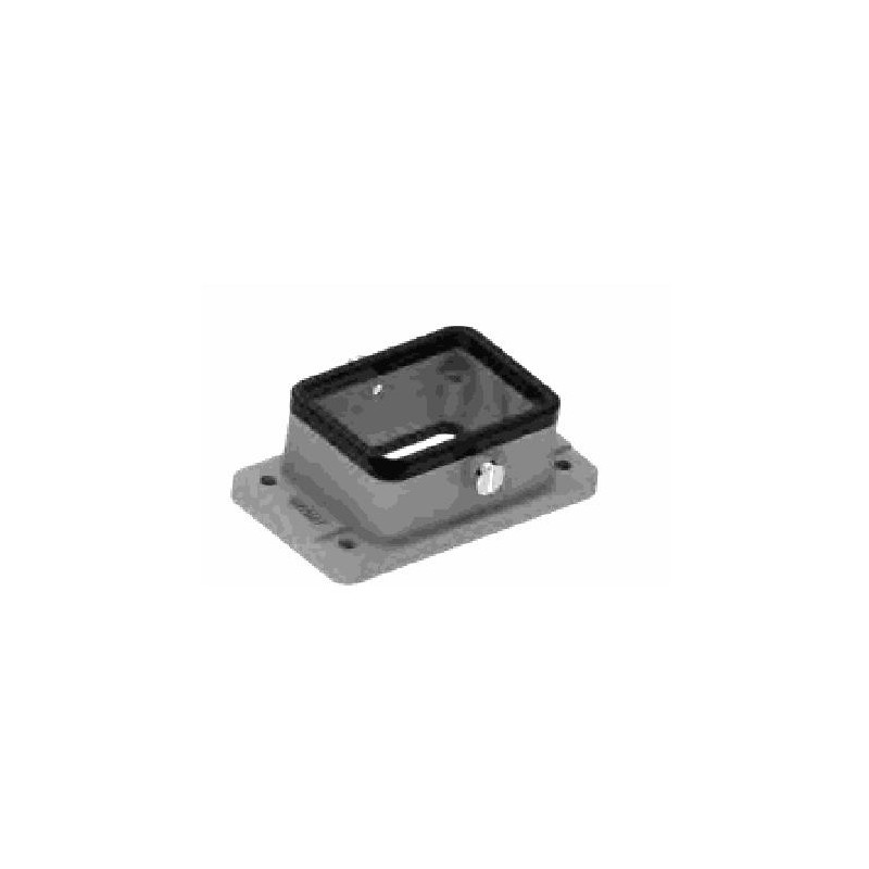 Embase encastrée 6B, Aluminium moulé sous pression, acier inoxydable, IP67, Sortie basse